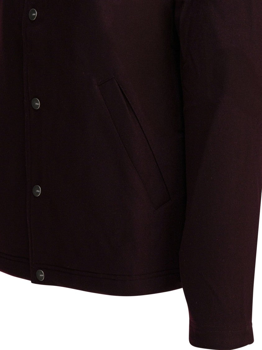 Autry Wool Blend Overshirt Jacket