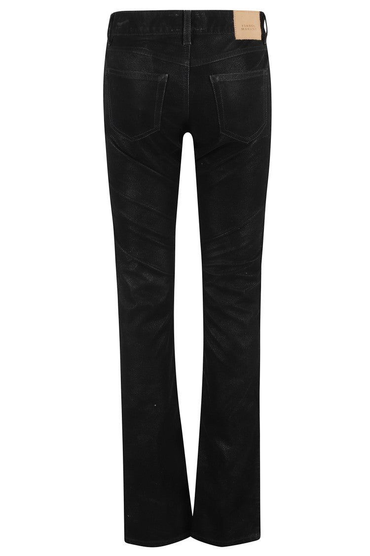 Isabel Marant Étoile Slightly Flared Black Pants