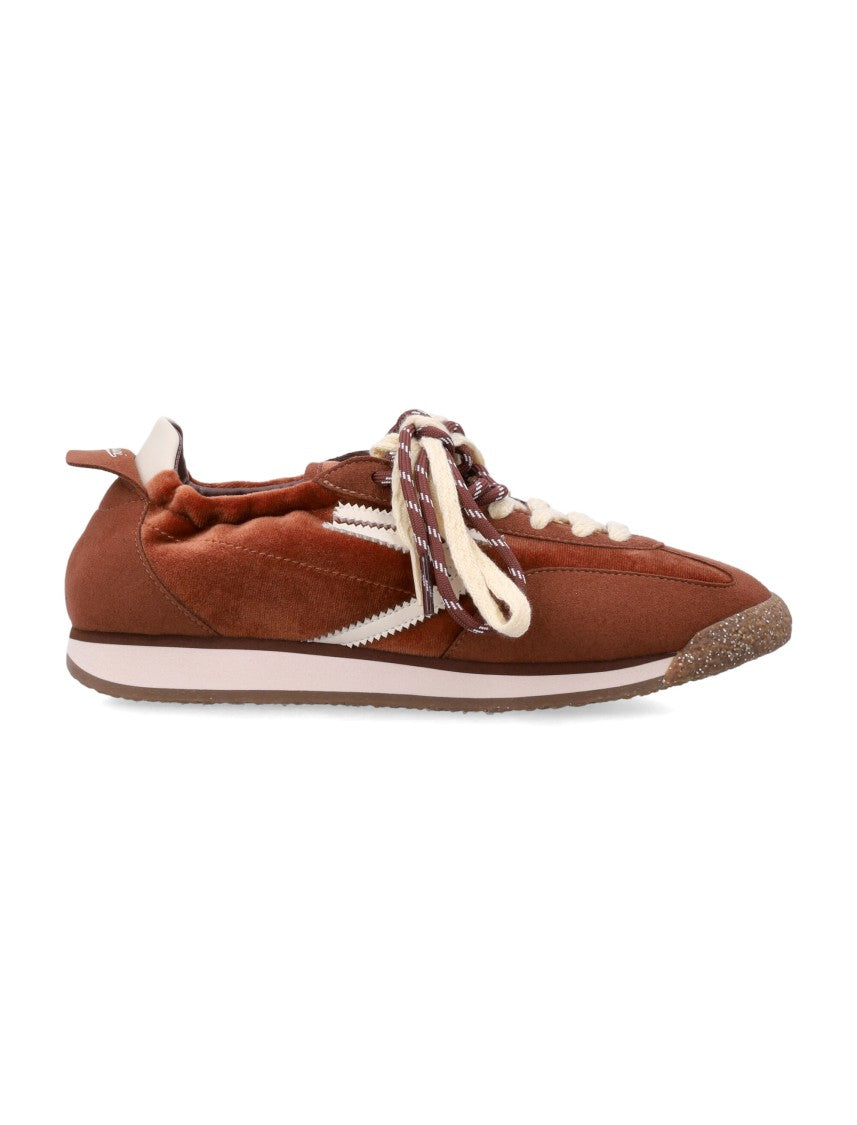 Puraai Panther Velvet Suede Sneakers