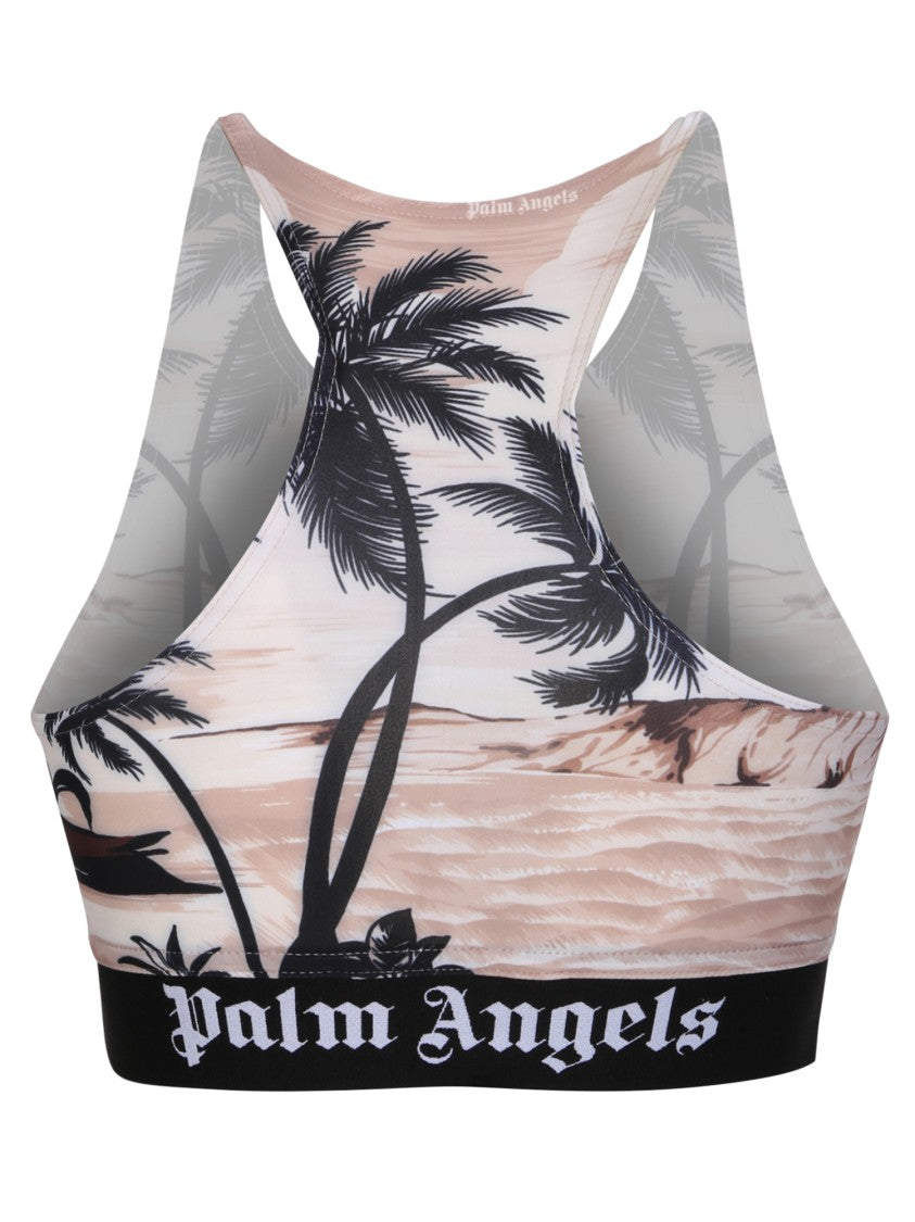Palm Angels Stretchy Sport Tops