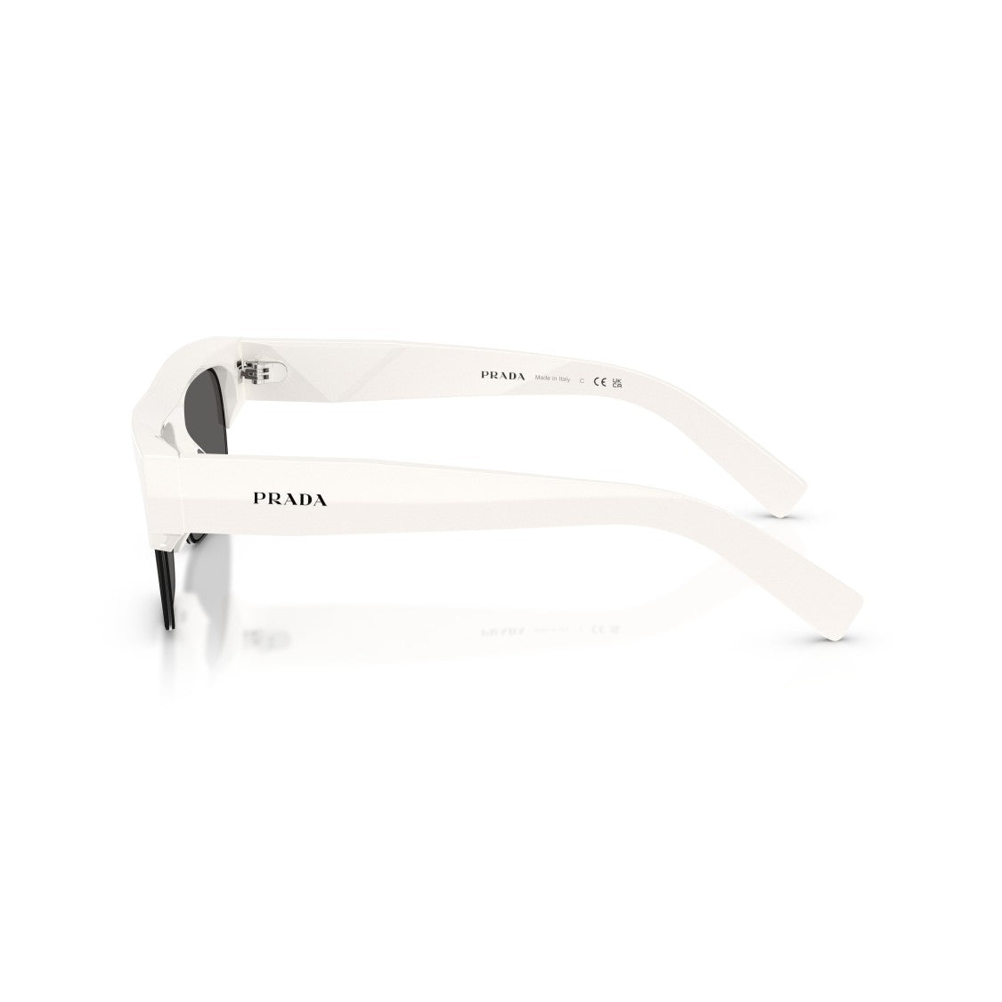 Prada 0Pr D12su Rectangular Acetate Sunglasses