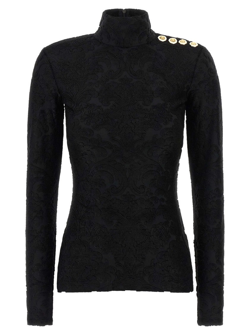 Balmain Top 'Barocco' Pattern