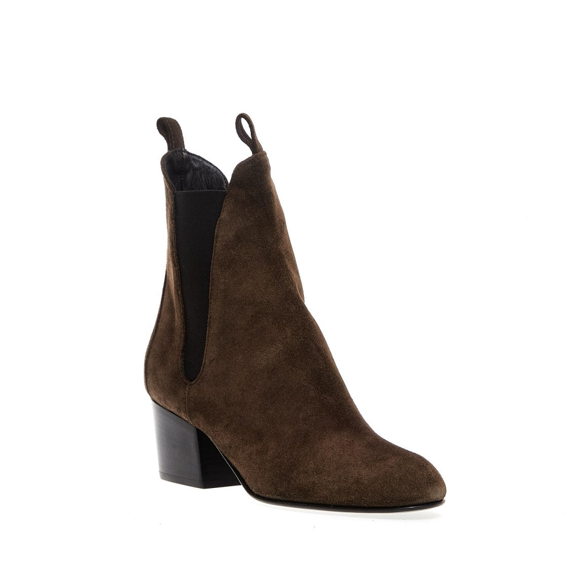 Agl Green Suede Ankle Boots