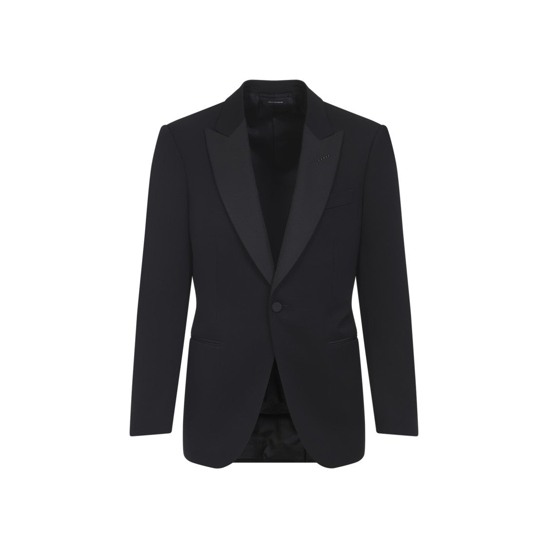 Tom Ford Single-Button Black Wool Blazer