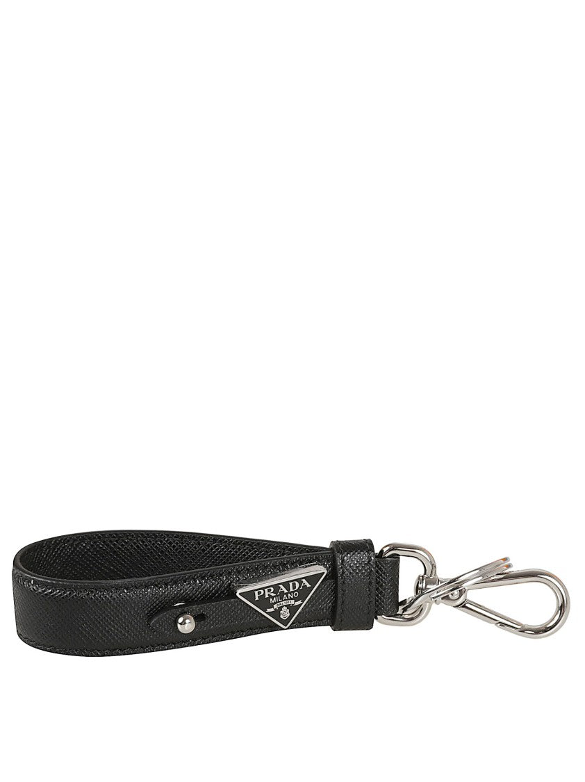 Prada Saffiano Leather Keychain