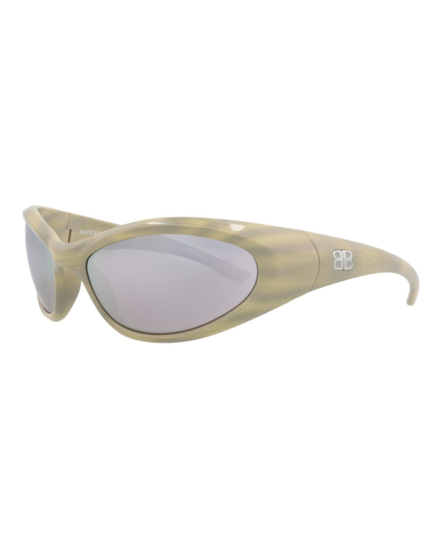 Balenciaga Shield-Frame Bio-Injection Sunglasses