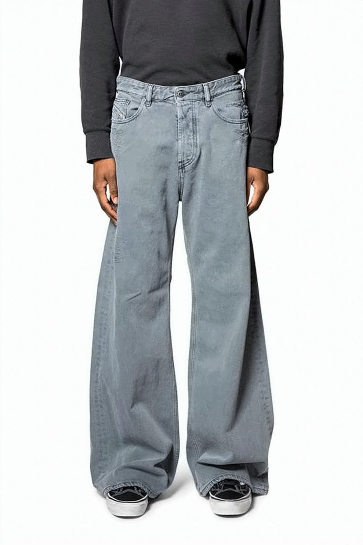 Diesel Wide-Leg Denim Pants