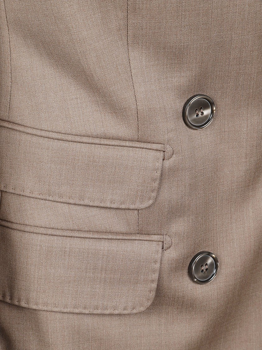 Max Mara Double-Breasted Tailored Blazer