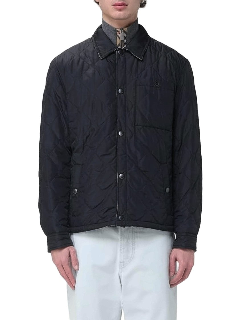 Burberry Reversible Quilted Jacket With Diamond Stitching