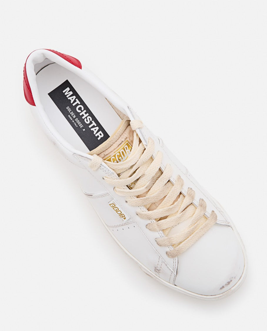 Golden Goose Deluxe Brand Matchstar Shiny Leather Upper And Heel With Nylon Tongue