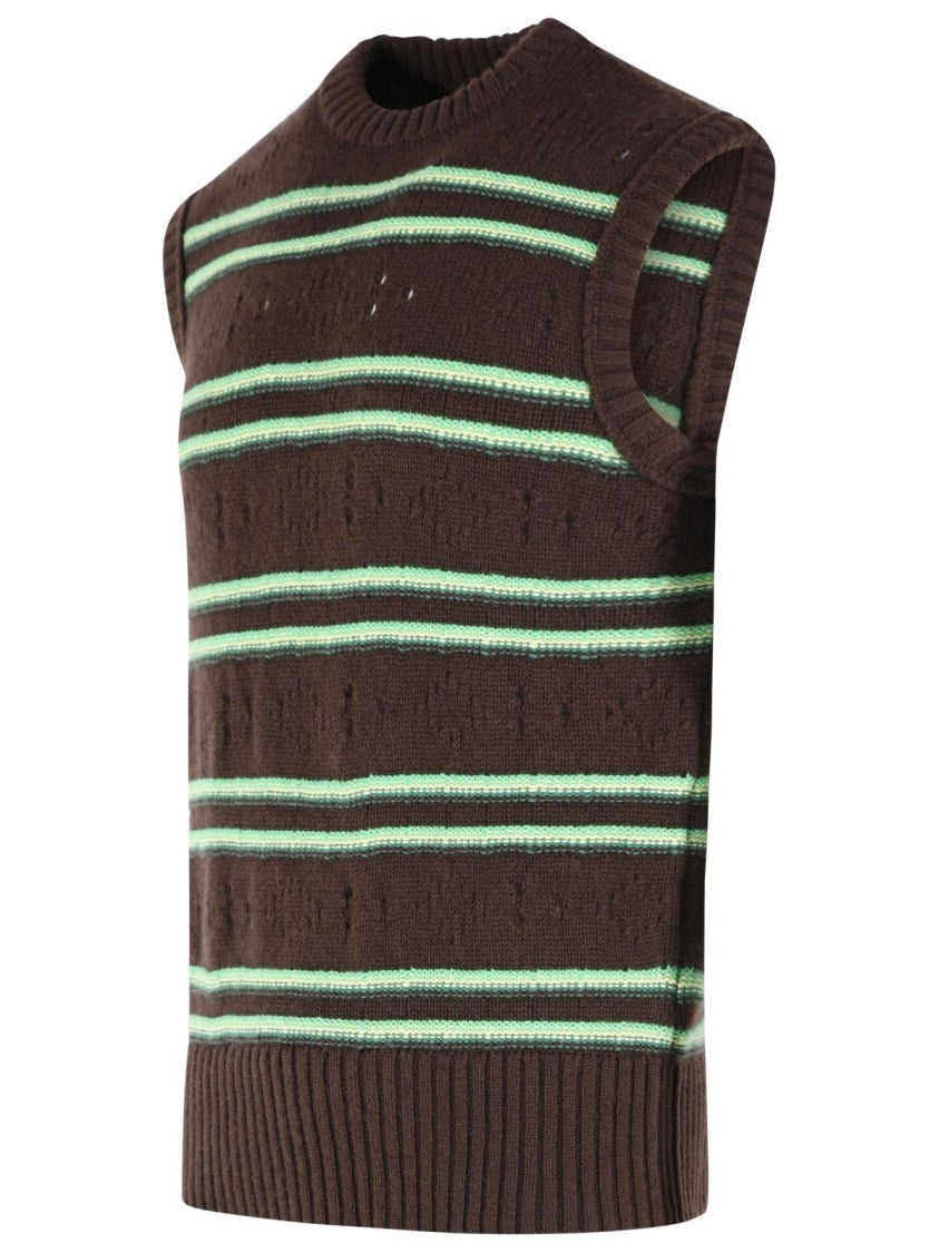 Marni Brown Cashmere Vest