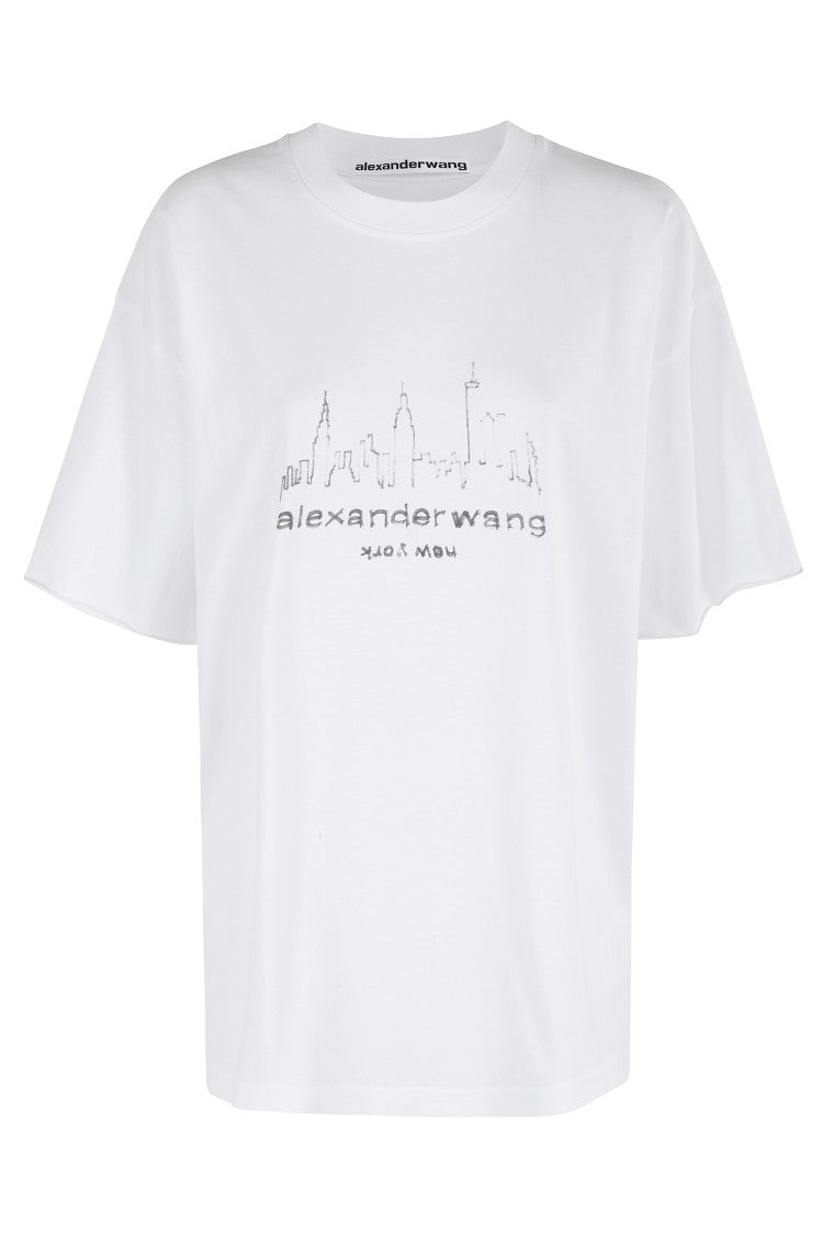 Alexander Wang Oversized Cotton T-Shirt