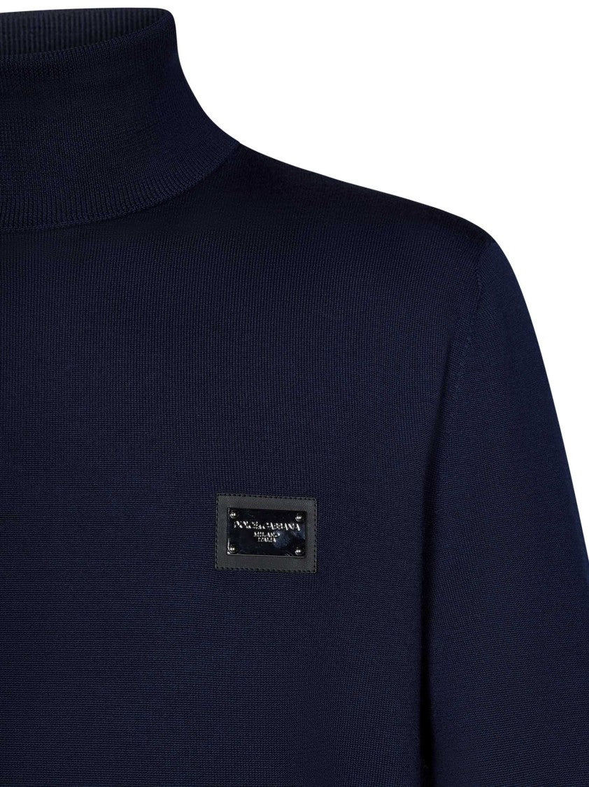 Dolce & Gabbana Virgin Wool Turtleneck Sweater