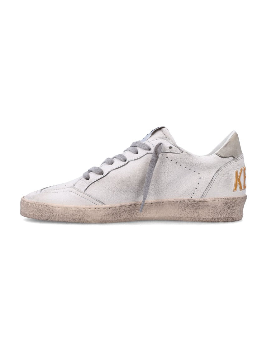Golden Goose White Ball Star Leather Sneakers