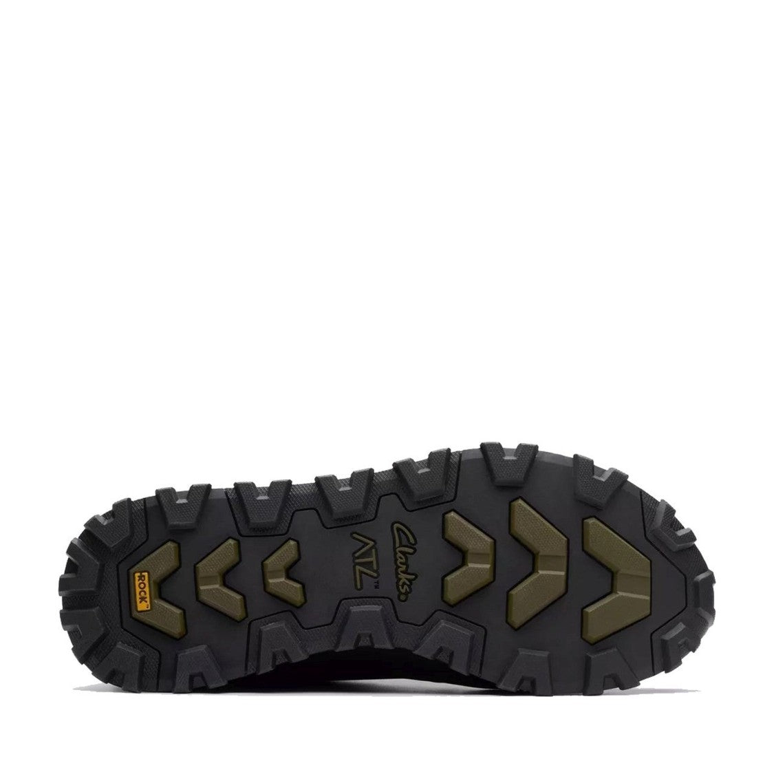 Clarks Trekdb Black Nubuck Rugged Sole Wedge Boots