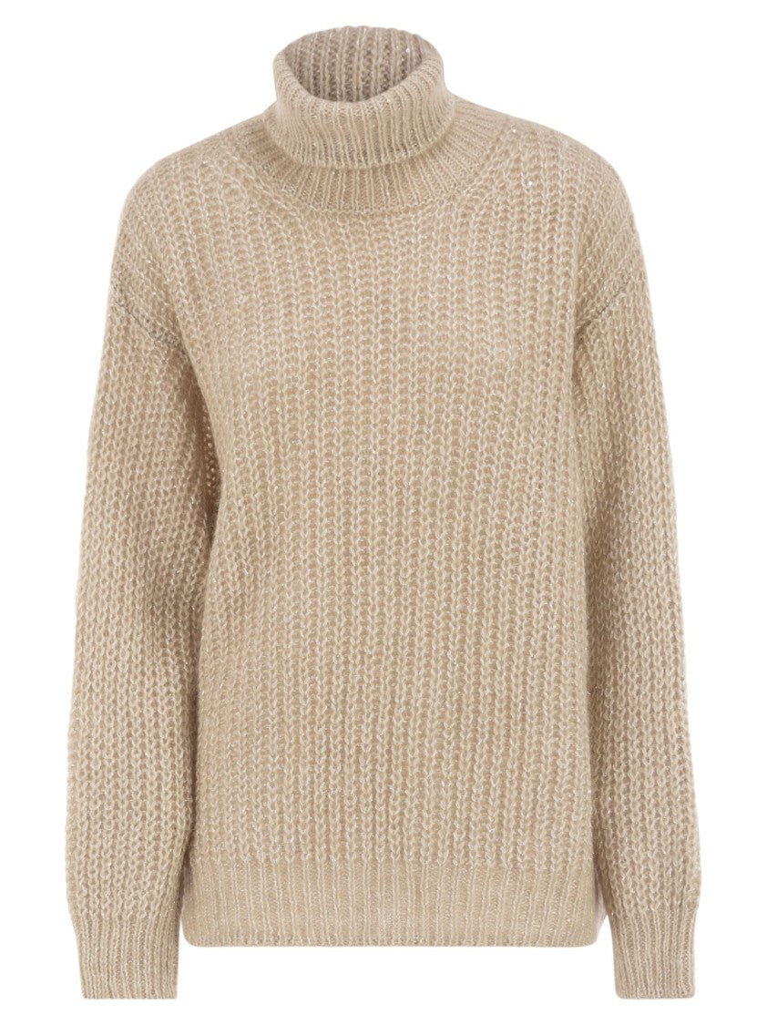 Herno Wool And Alpaca Turtleneck Jumper