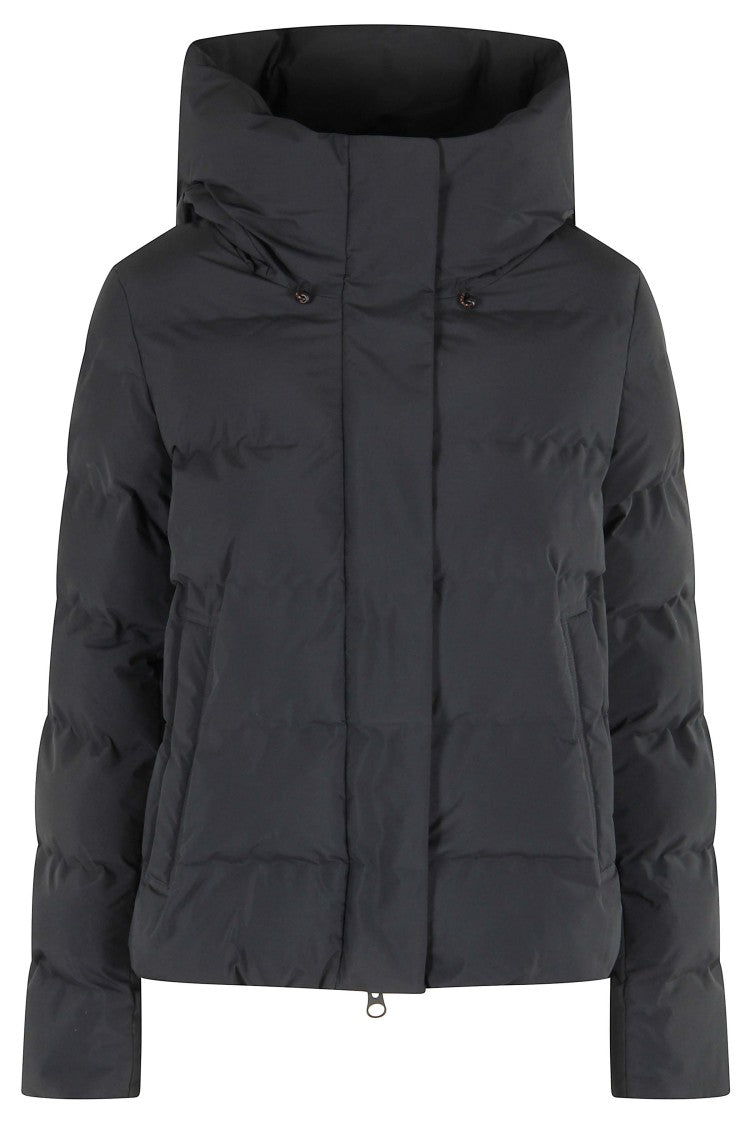 Save The Duck Heat-Sealed Quilted Short Jacket With Adjustable Hood