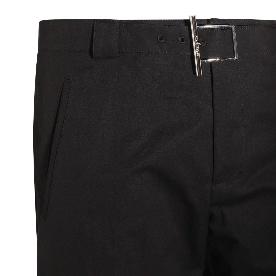 Alexander Mcqueen Black Cotton Pants