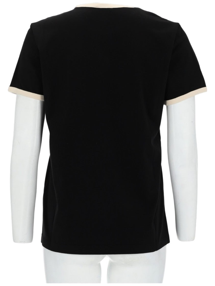Moncler Short-Sleeved Logo Cotton T-Shirt