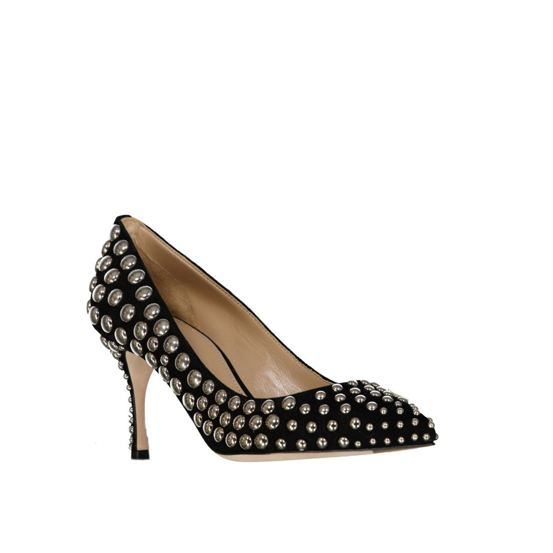 Sergio Rossi Godiva Studs Leather Pumps