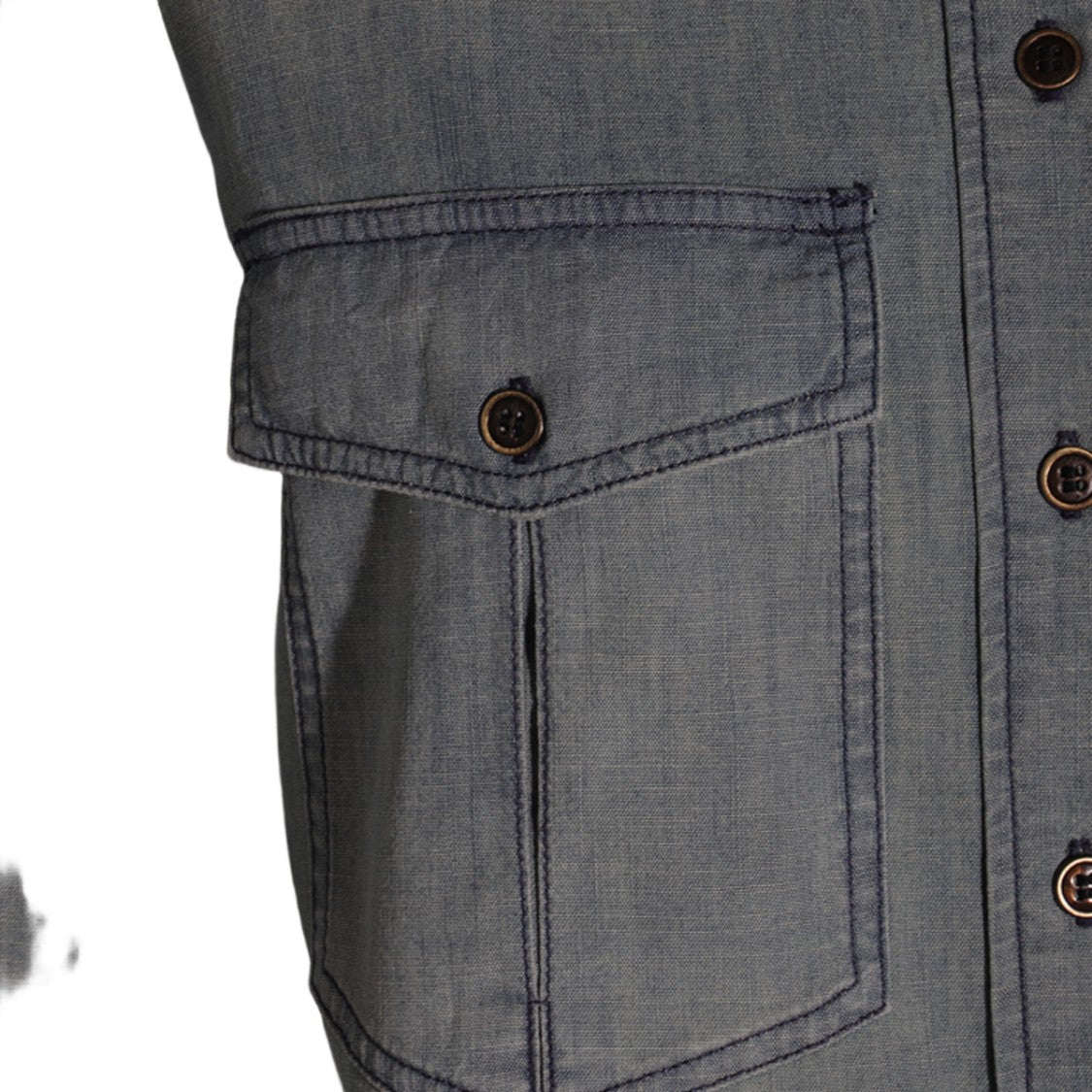 Isabel Marant Étoile Classic Button-Down Shirt With Flap Pockets