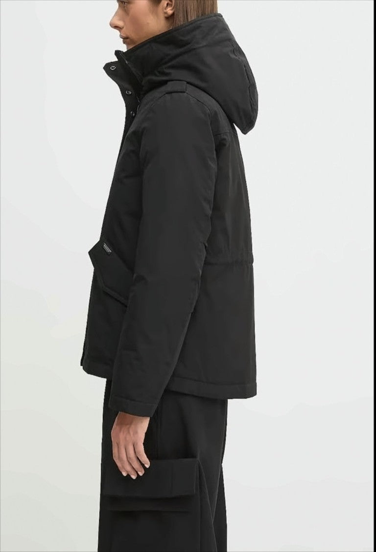 Woolrich Structured Black Military Jacket
