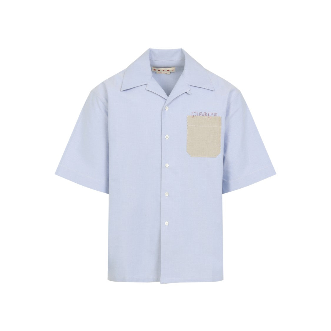 Marni Oxford Light Blue Cotton Shirt
