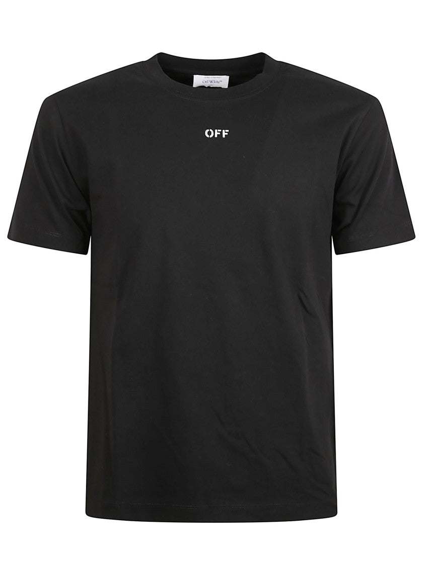 Off-White Slim Fit Black T-Shirt