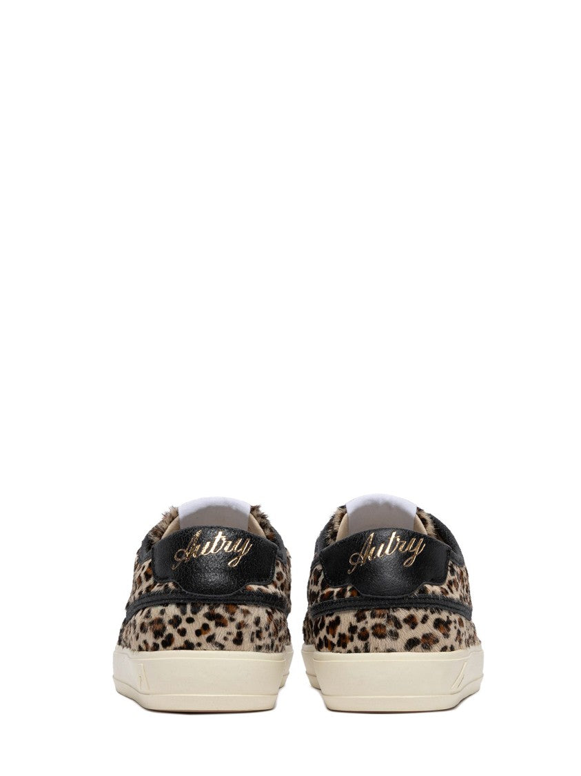 Autry Windscape Low Wom Leopard Pony Low-Top Sneakers