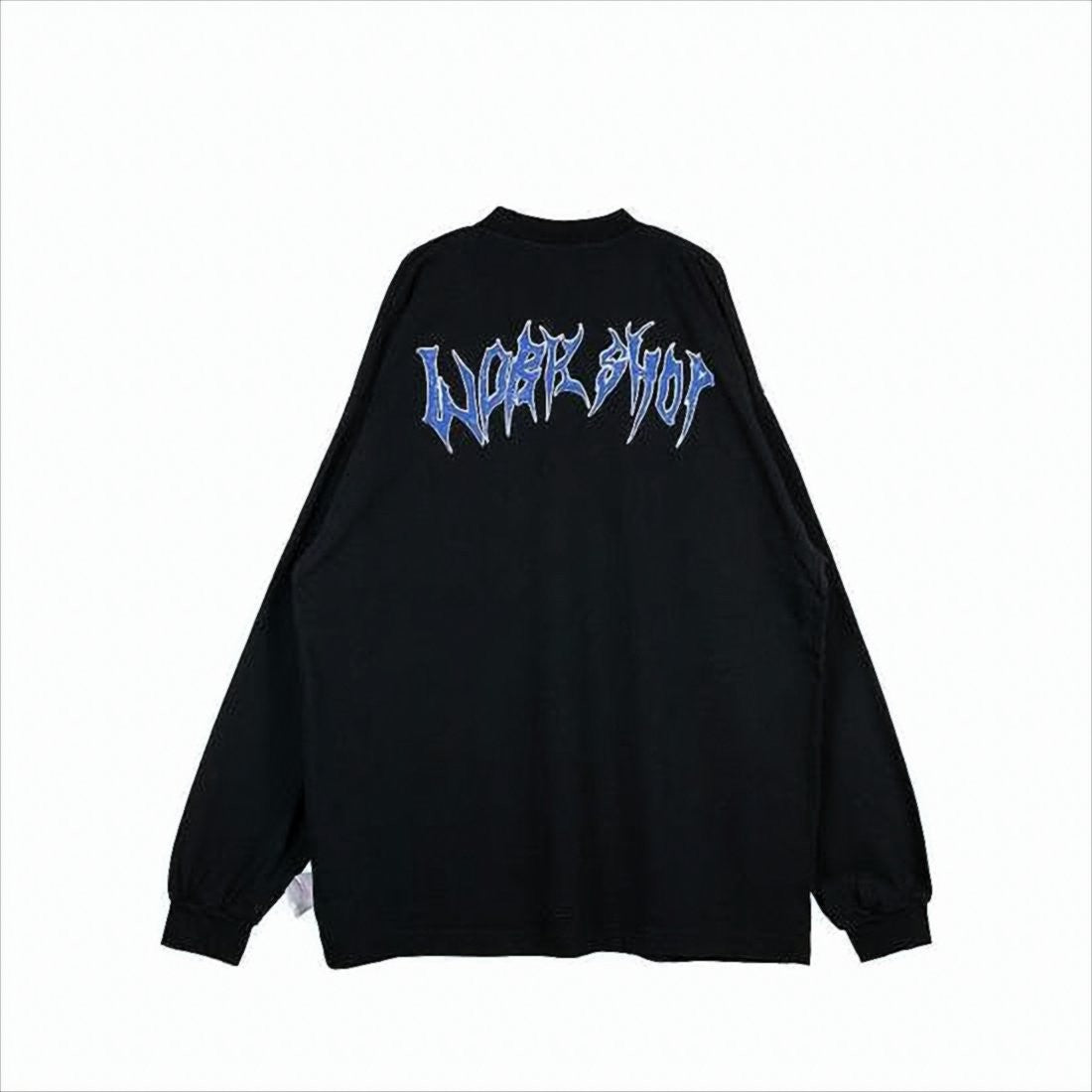 032C Long-Sleeve Black T-Shirt
