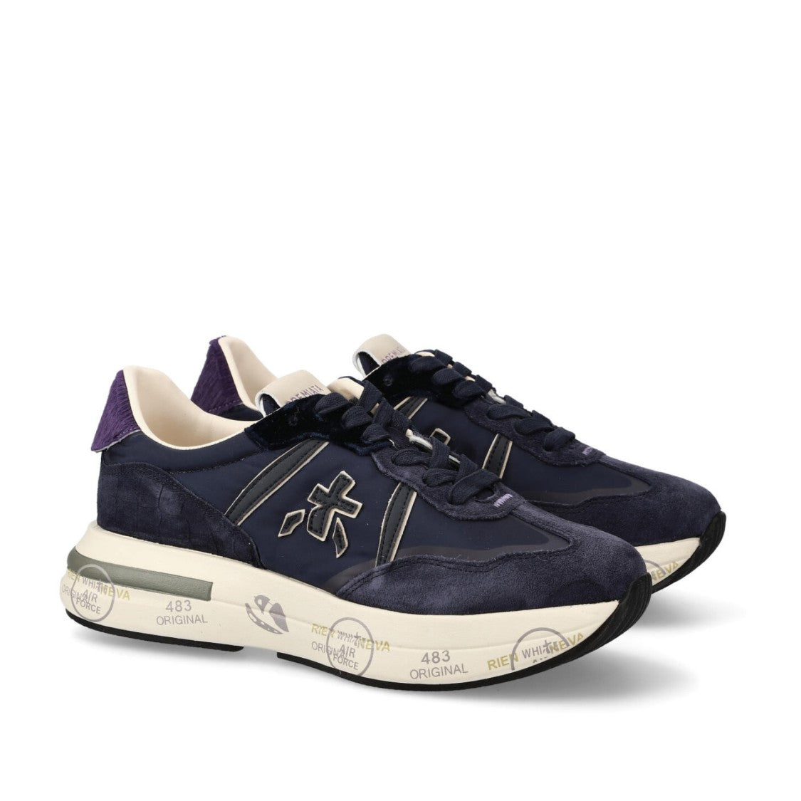 Premiata Cassie Sneakers In Suede