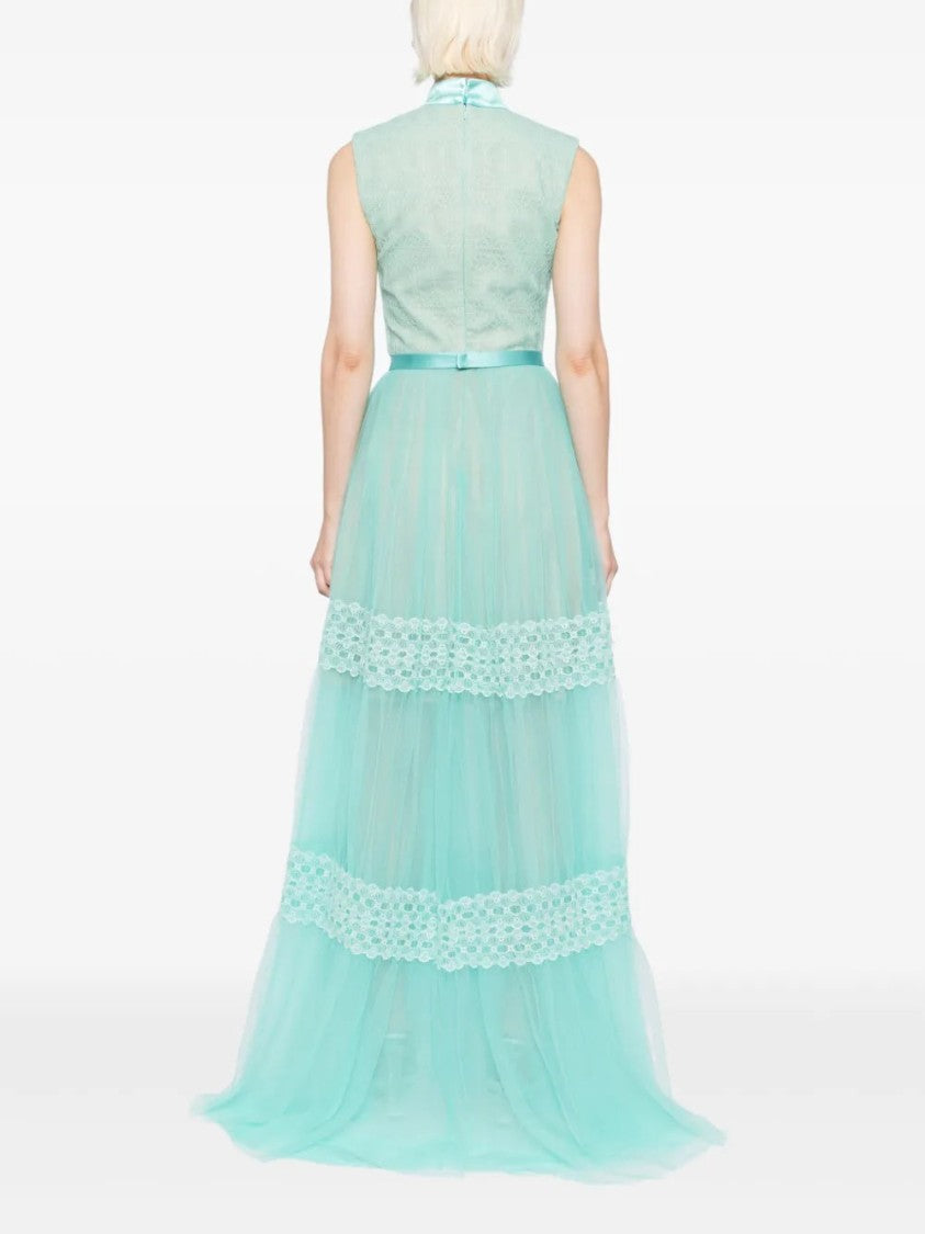 Saiid Kobeisy Lace Long Dress