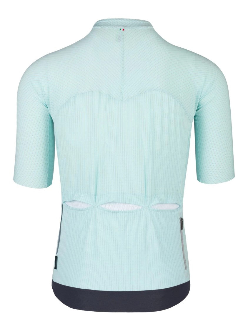 Q36.5 Pinstripe Pro Jersey With Full Front Zipper
