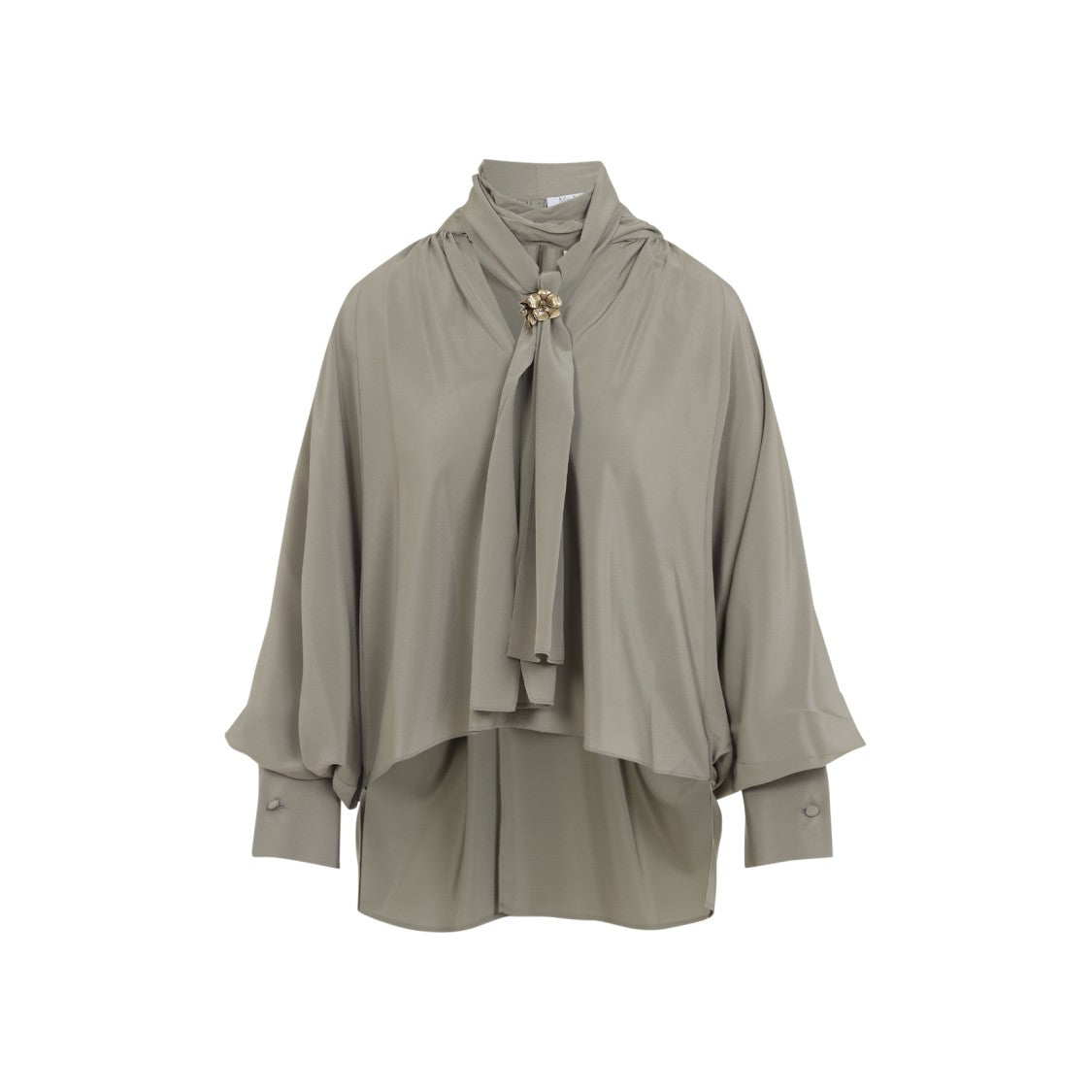 Max Mara Salvia Silk Leonida Blouse