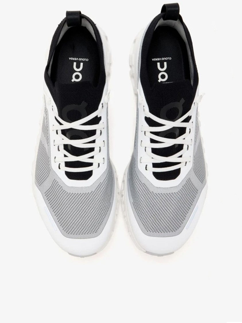 On White Cloud 6 Versa Mesh Running Sneakers