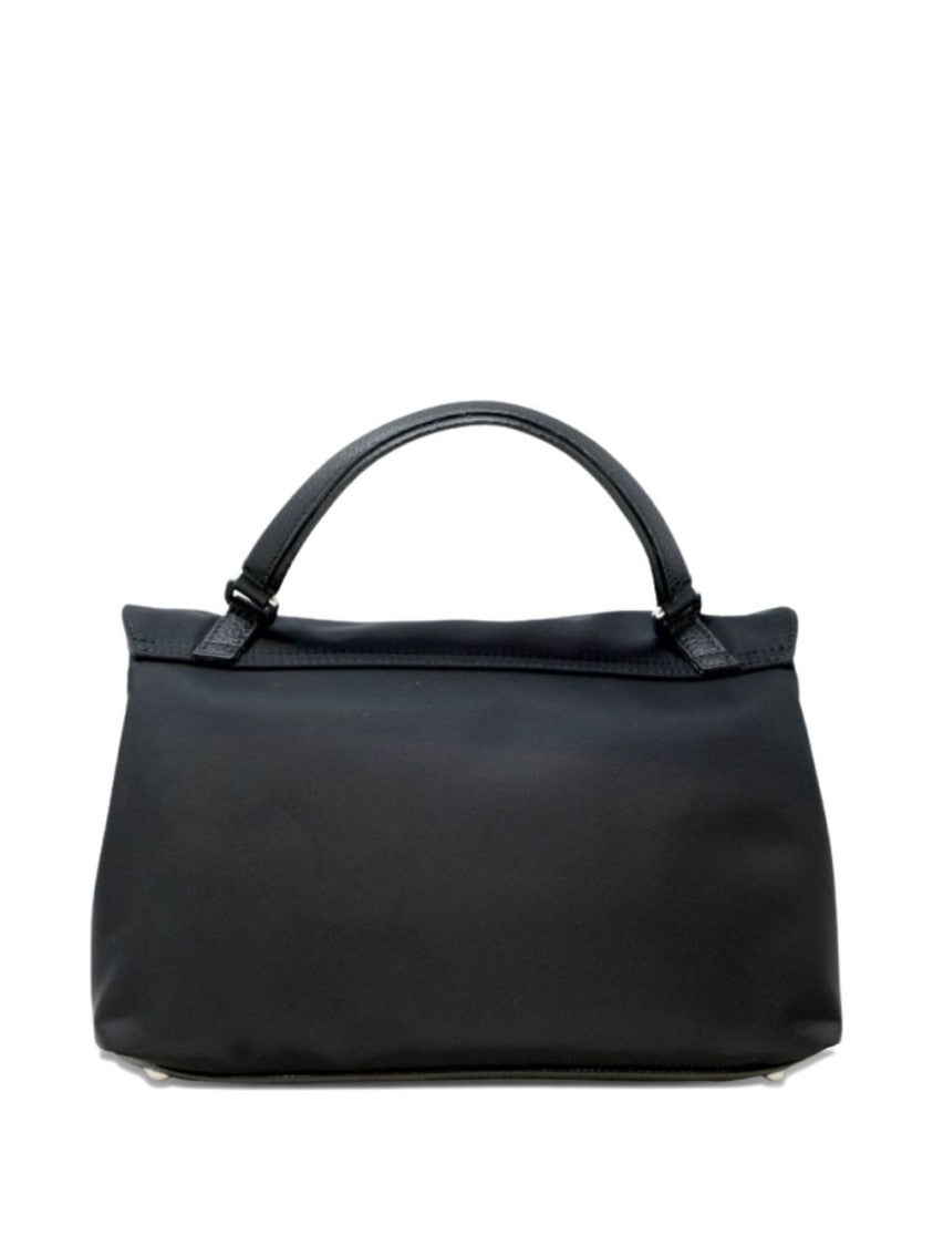Zanellato Black Twist-Lock Fastening Shoulder Bag