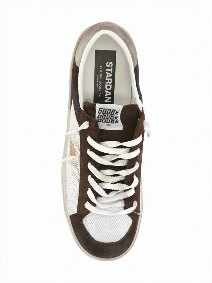 Golden Goose Low-Top Sneakers With Suede Overlays And Signature Star Emblem