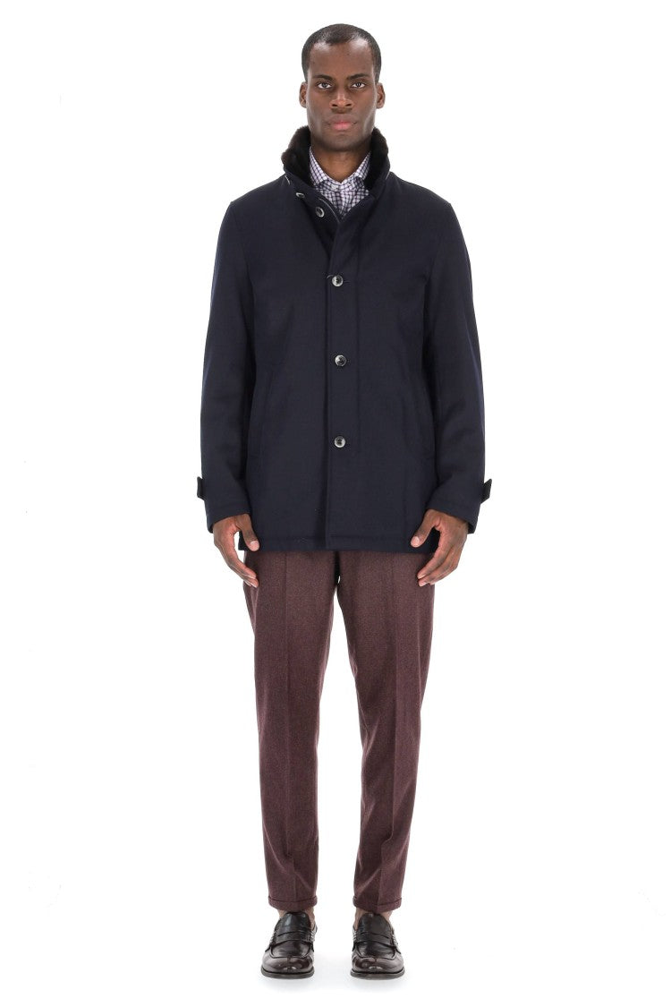 Herno Loro Piana Storm System Wool Coat