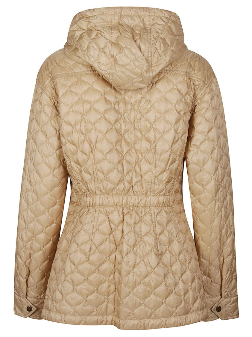 Moncler Arum Quilted Hooded Polyamide Down Jacket