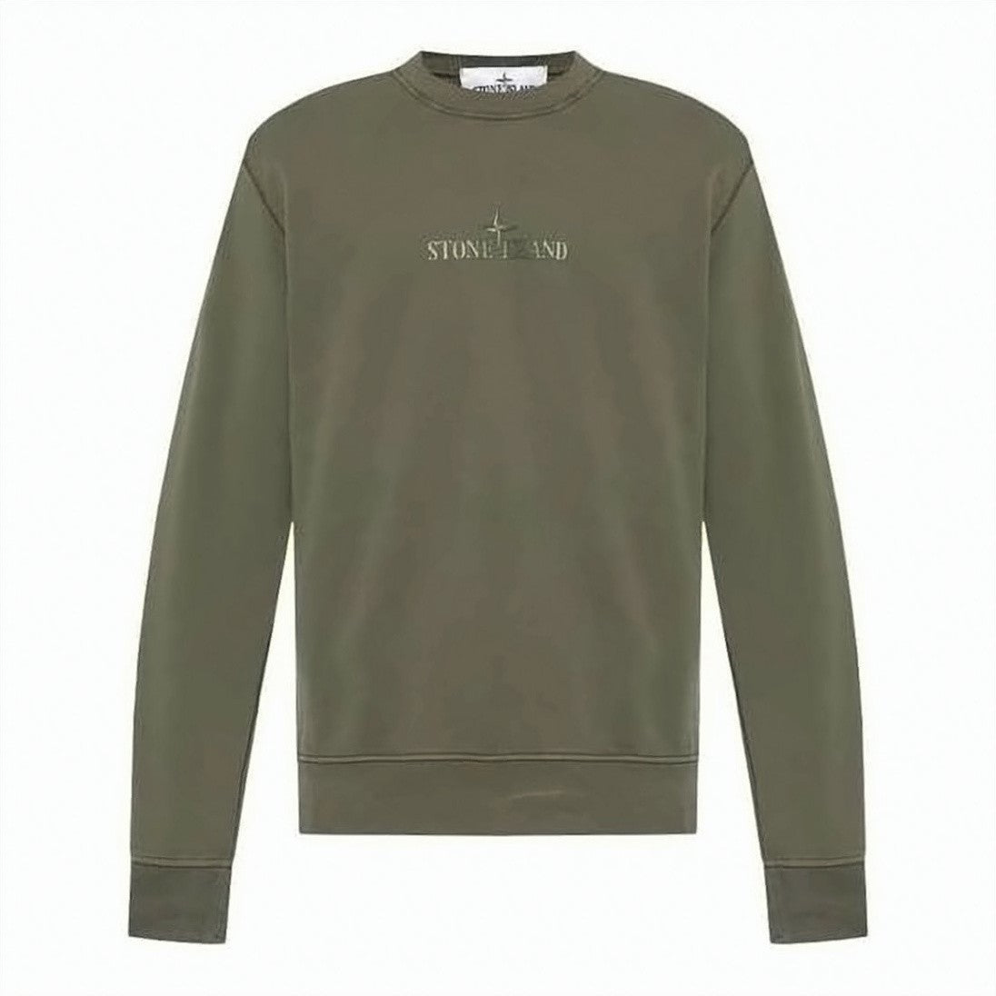 Stone Island Long-Sleeve Crewneck Sweatshirt With Design