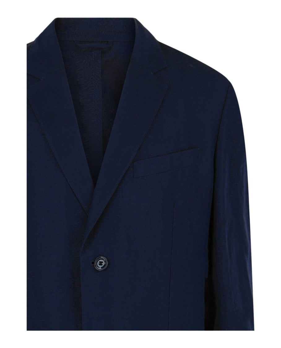 Givenchy Unconstructed Single-Breasted Jacket