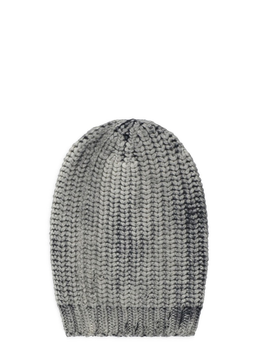Avant Toi Grey Wool And Cashmere Beanie