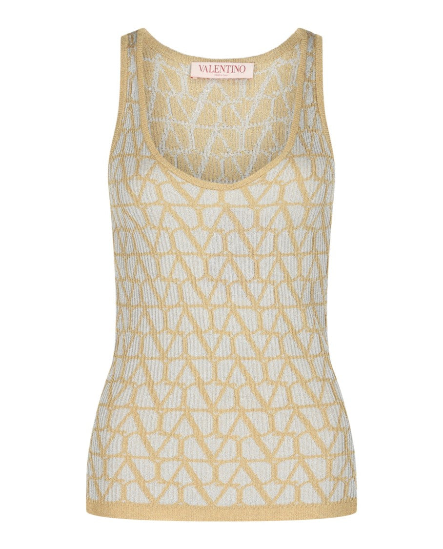 Valentino Toile Iconographe Jacquard Tank Top