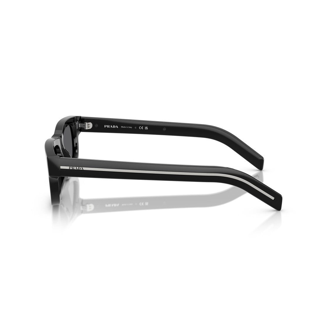 Prada 0Pr B11s Rectangular Acetate Sunglasses