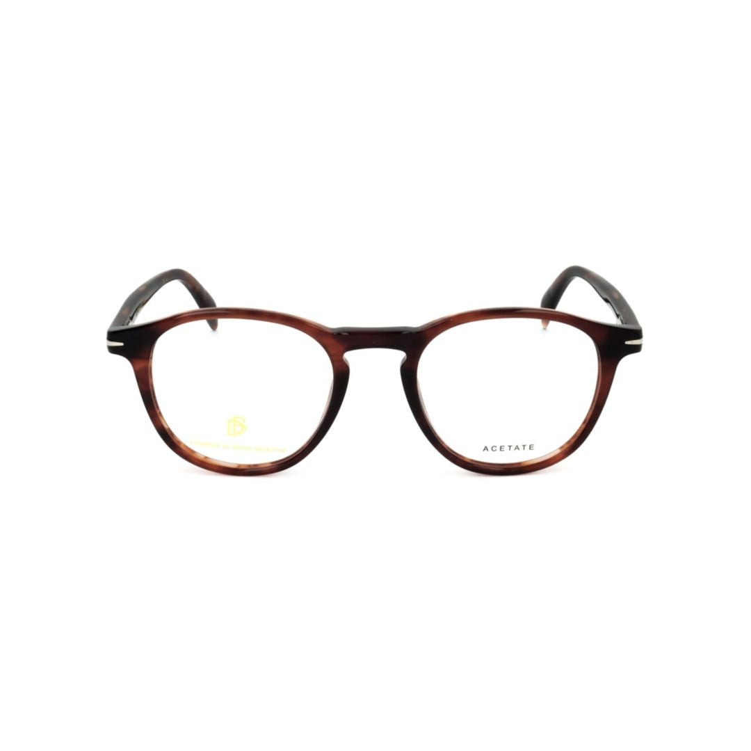 David Beckham Db 1018 Round Frame Tortoiseshell Acetate Eyeglasses