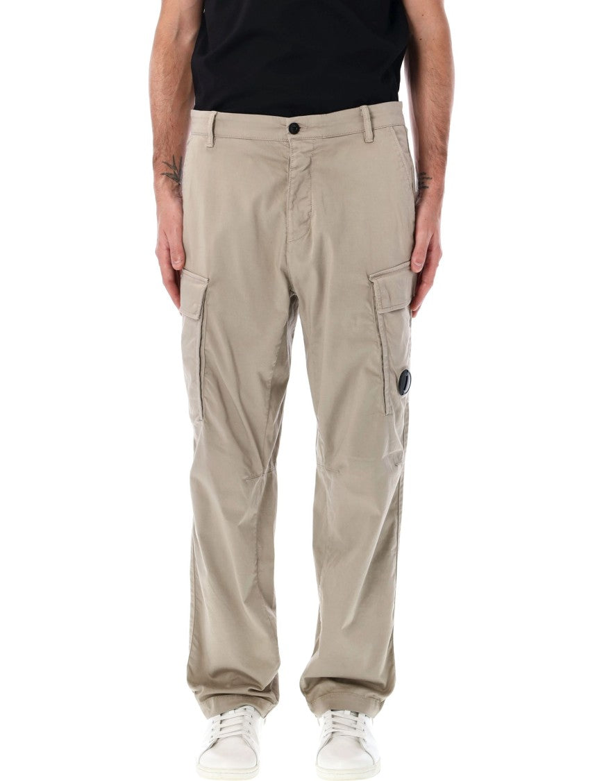 C.P. Company Stretch Sateen Loose Cargo Pants
