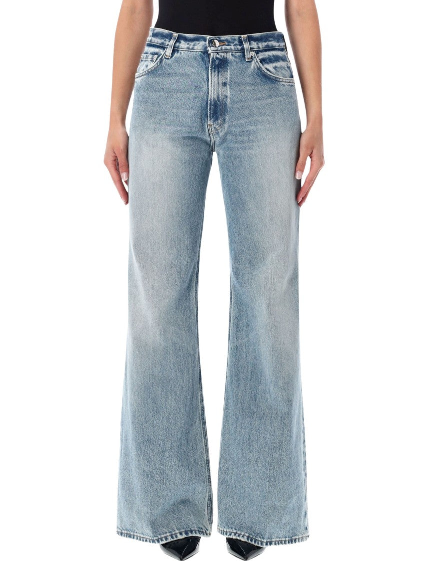 Haikure Light Blue Clara Flare Jeans