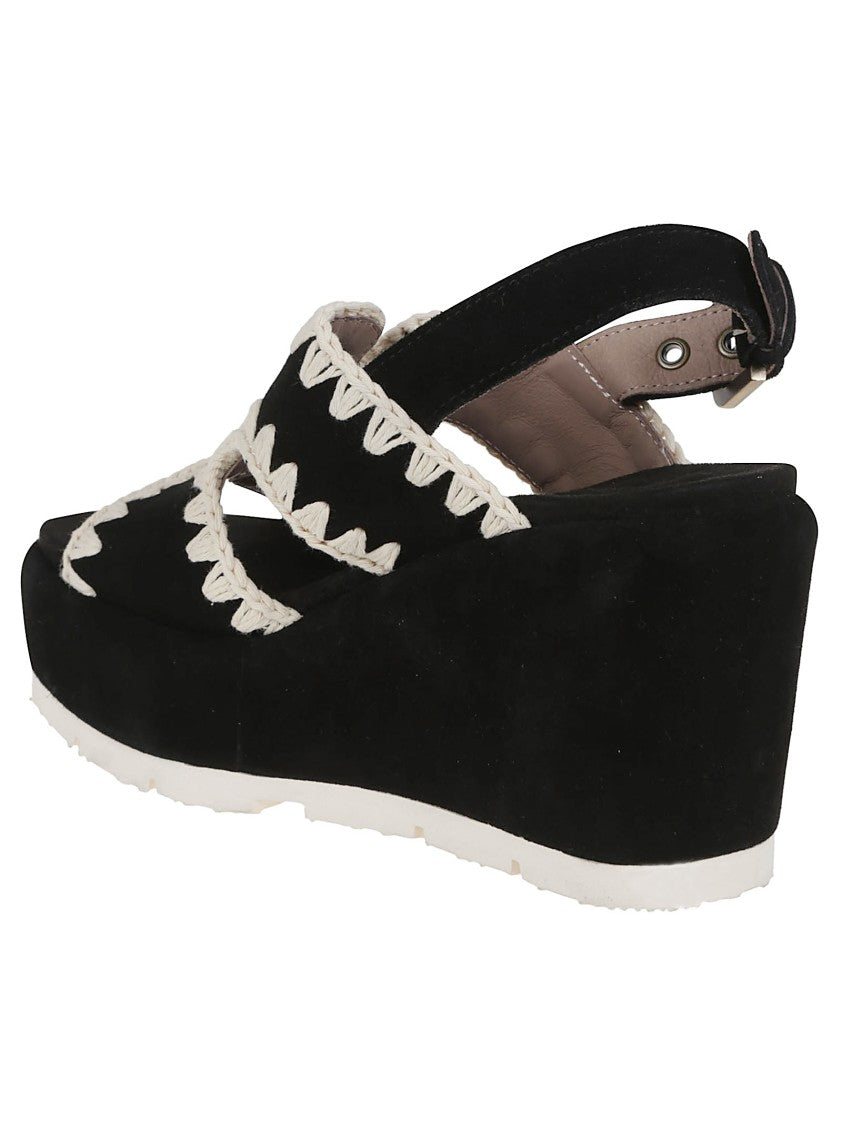 Mou Eva Wedge Back Strap