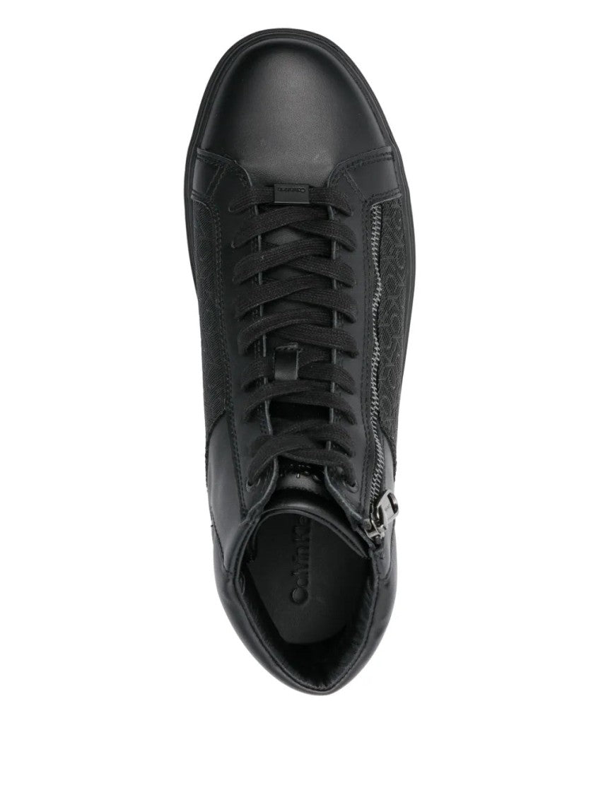 Calvin Klein High Top Lace Up Booties
