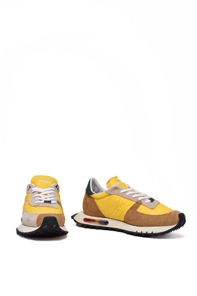 Be Positive Be Positive Space Race Sneakers With Vibrant Yellow Upper